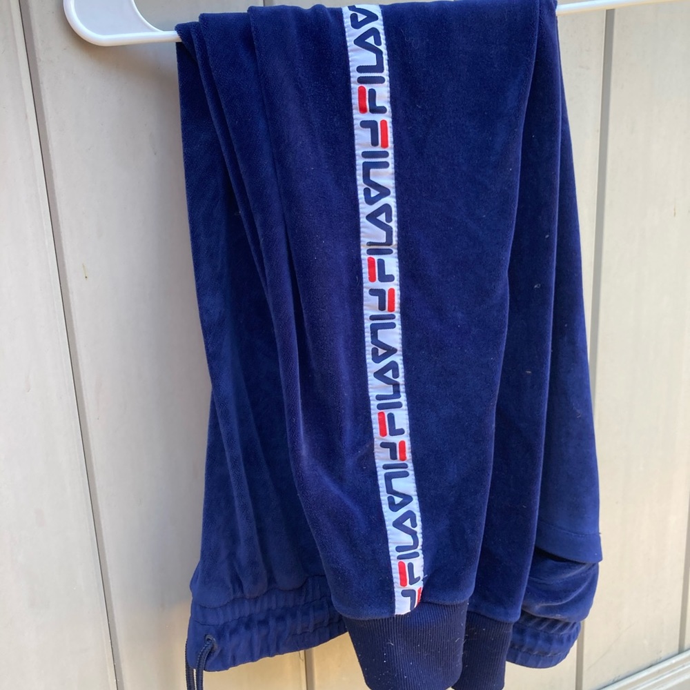 Fila velour Sweat Pants